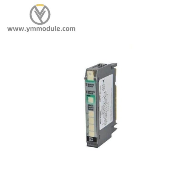 AB 1734-OB4E Source Output Point I/O Module for Industrial Control Systems