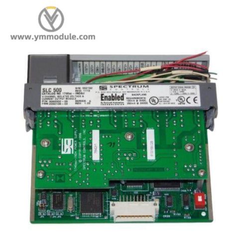 Allen-Bradley 1746SC-INO4VI | Programmable Logic Controller - Analog Input Output Module
