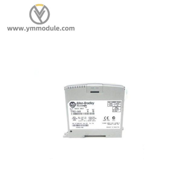 AB Electronics 1762-IA8 Input Module, Industrial Control System Component