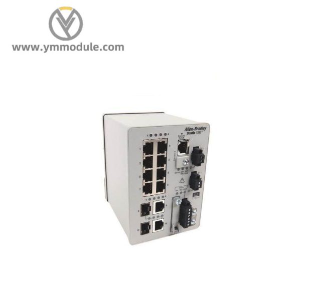 AB Electronics 1783-BMS10CA 8 Copper 10/100 Ports, for Industrial Automation & Networking