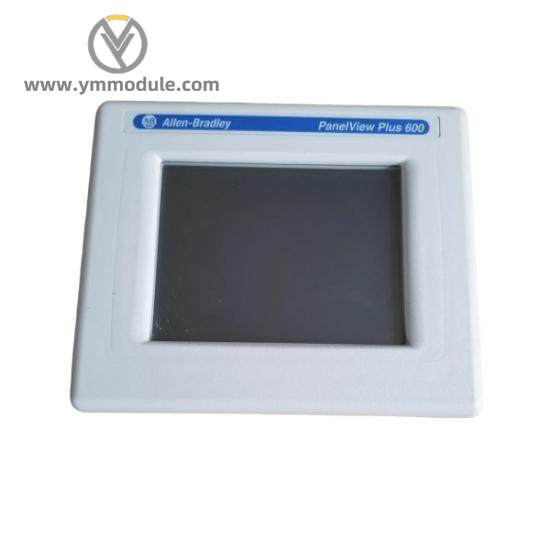Allen-Bradley 2711P-T6C20D PanelView Plus 600 Color Terminal, Touch Screen Control Panel