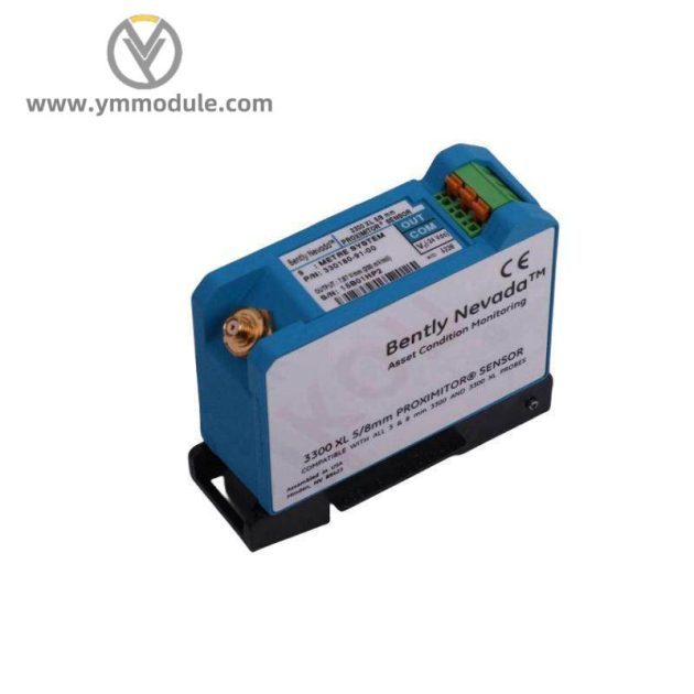 BENTLY NEVADA 3300/16-13-01-01-00-00-00 Dual Vibration XY/GAP Monitor - Precision Measurement System for Industrial Controls