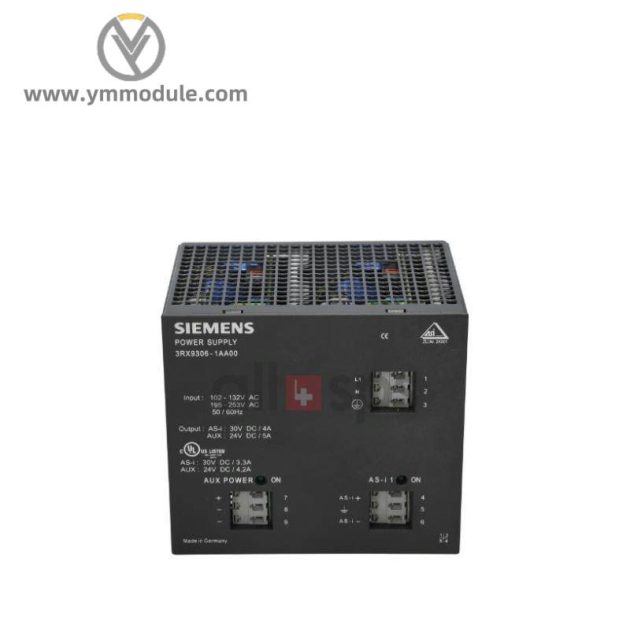 SIEMENS 3RX9306-1AA00: High-Performance AS-Interface Combi-Power Supply