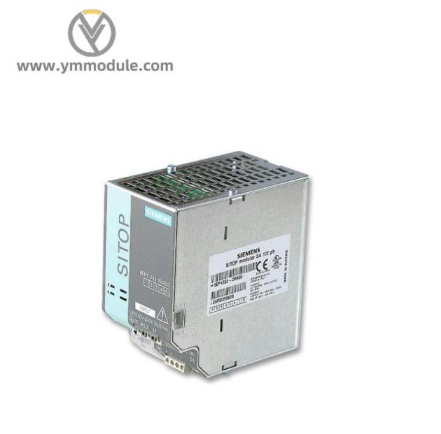SIEMENS 6EP1 334-3BA00 - High-Efficiency SITOP Power Supply for Industrial Automation