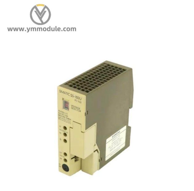 SIEMENS 6ES5930-8MD11 Power Supply: Industrial-grade, High-efficiency, Reliable Energy Solution