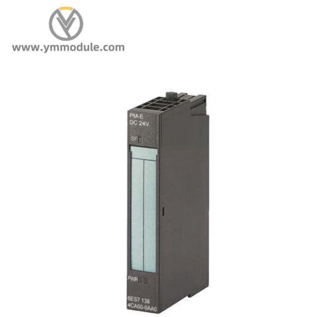 SIEMENS 6ES7138-4CA50-0AB0 - PM-E Power Modules for Industrial Control