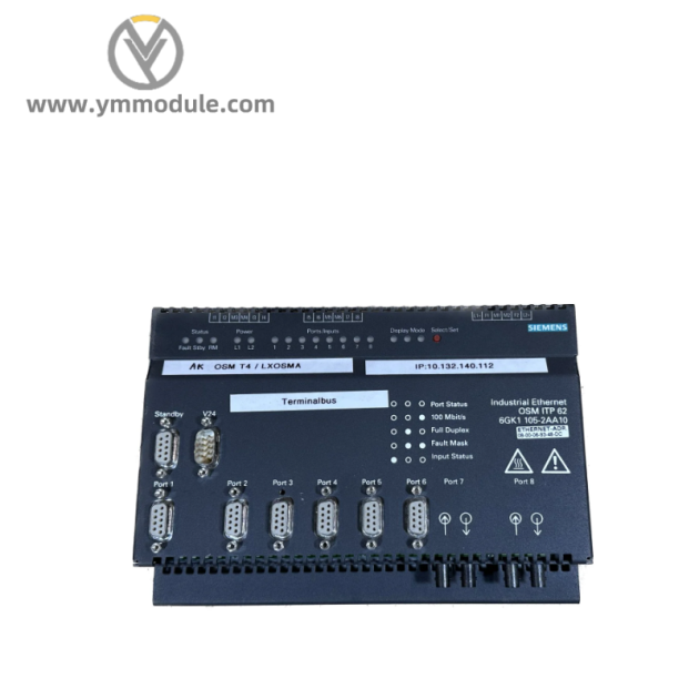 SIEMENS 6GK1 105-2AA10 Optical Switch Module - Enhancing Network Efficiency for Industry 4.0
