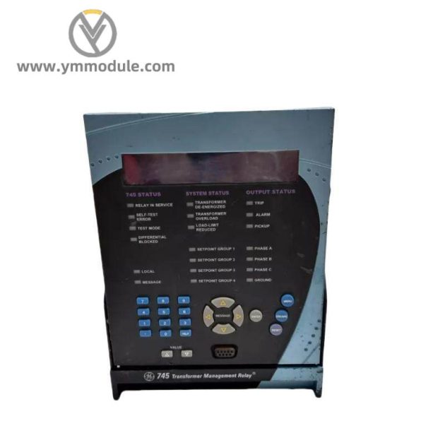 GE 745-W2-P5-G5-HI-A-L-R-E-H Transformer Management Relay: Advanced Protection for Your Power Systems