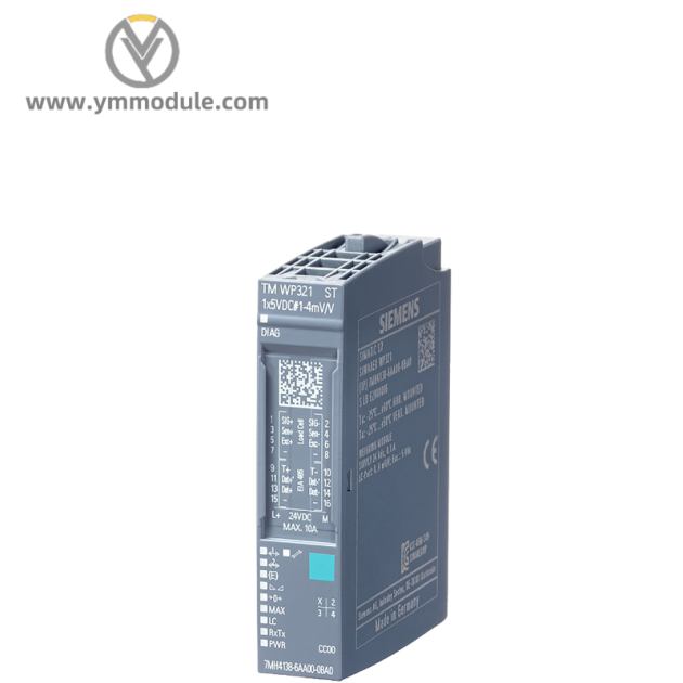 SIEMENS 7MH4601-1AA01 Weighing Electronics, Precision Control Module
