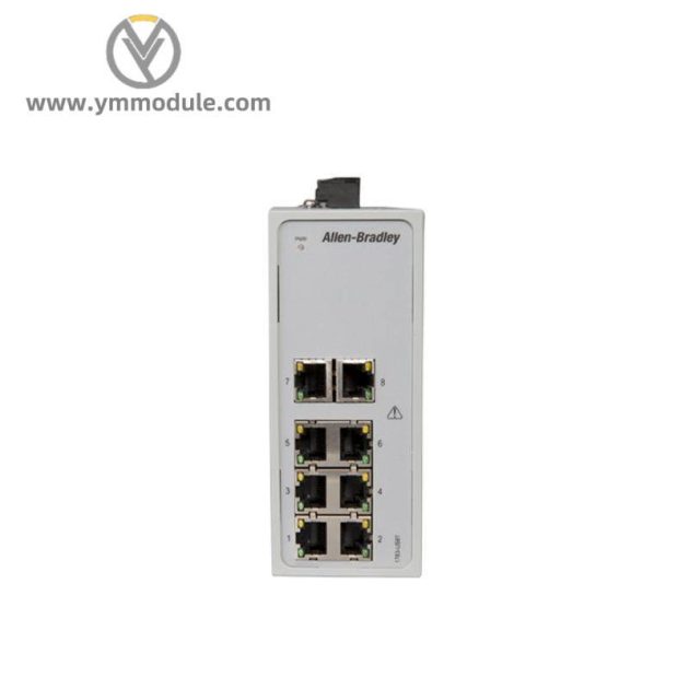 AB Industrial Controls 1783-US08T Ethernet Switch, Optimized for Industrial Networking