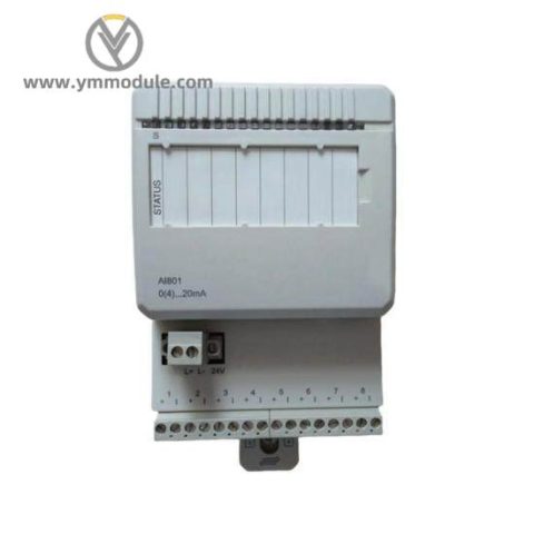 ABB AI801 High-Performance Analog Input Module for Industrial Automation