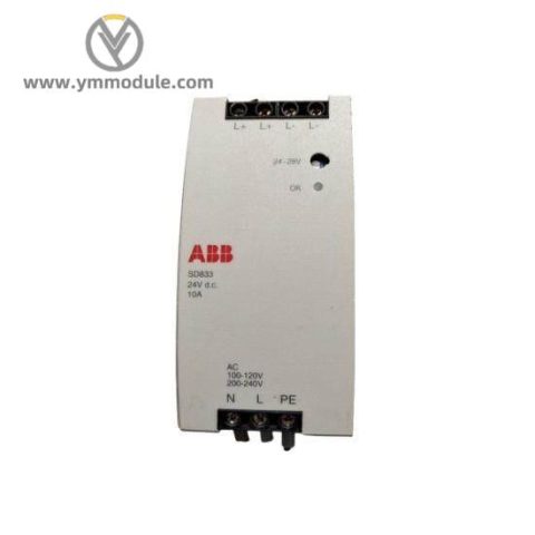 ABB SD833 Module DCS for Industrial Control Systems