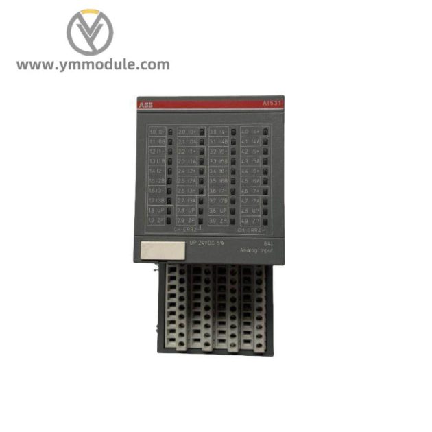 ABB AI531 - Analog Input Module, Precision & Efficiency for Industrial Automation