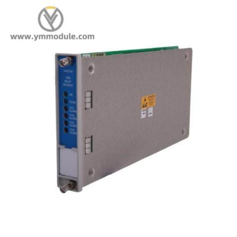 BENTLY 3500/34 125696-01 Industrial Vibration Monitoring Module