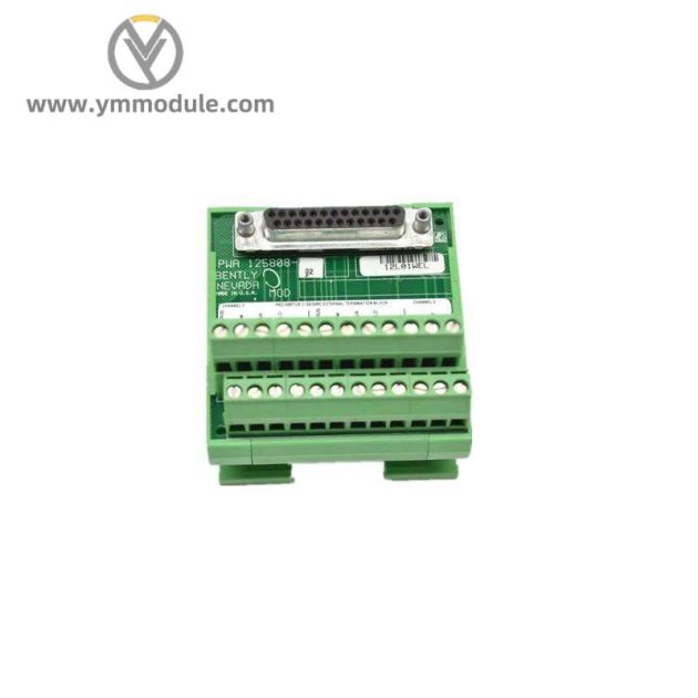Bently Nevada 125808-02A Proximity Seismic External Terminal Block