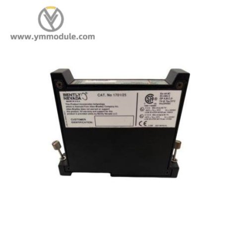 Bently Nevada 1701/25 FieldMonitor Seismic Input Monitor