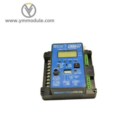Bently Nevada 1900/27 Vibration Monitor: Precision in Motion Control