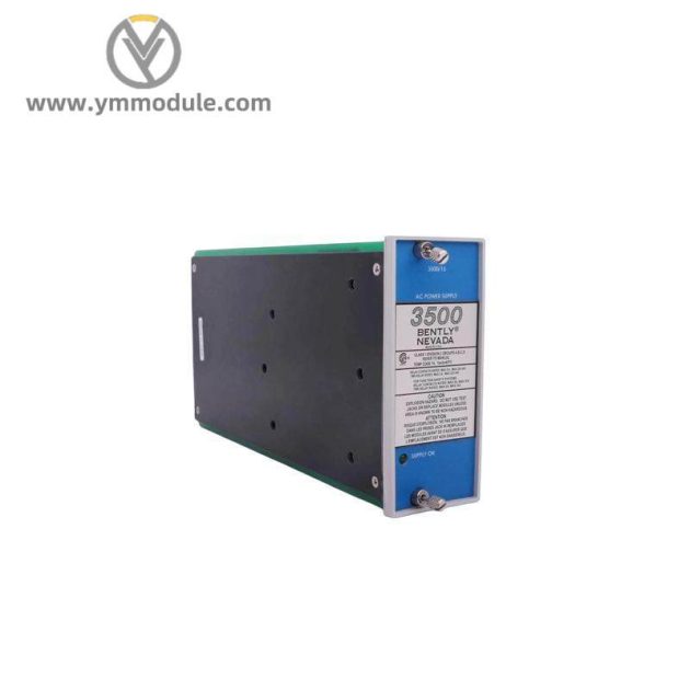 Bently Nevada 3500/15 AC Power Supply Module, 106M1079-01