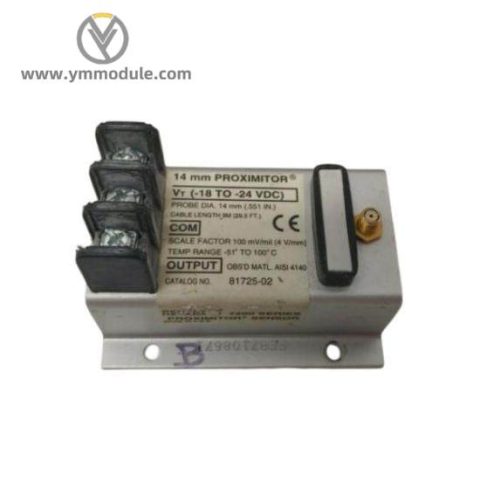 Bently Nevada 81725-02 Proximity Transducer - Precision Sensor for Advanced Industry Control