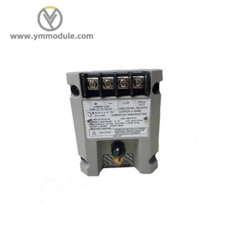 Bently Nevada 990-08-XX-01-00 2-Wire Vibration Transmitter; Manufacturer: Bently-Nevada