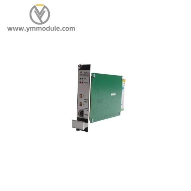 EMERSON A6110 Relative Shaft Vibrator Module, PLC