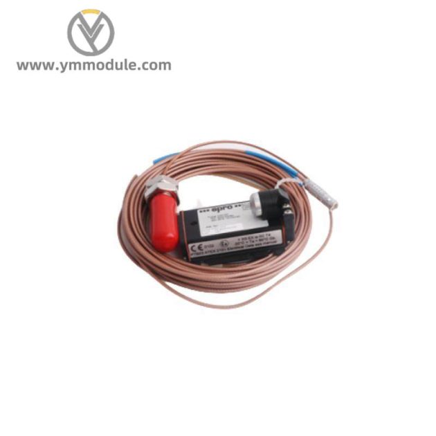 Emerson Epro PR6424/000-040 CON21 Eddy Current Sensor - Precision Measurement for Industrial Control