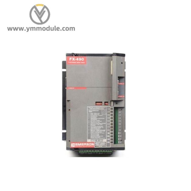 EMERSON IFX-490 Brushless Positioning Servo Drive: Precision Control for Industrial Automation