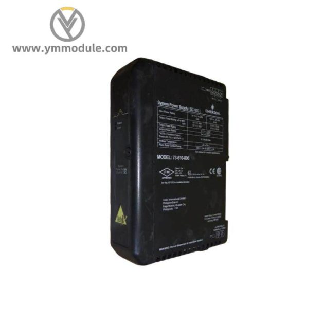 Emerson KJ1501X1-BC3 | Dual DC Power Supply - Precision Control for Industrial Automation