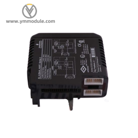 Emerson A6370DC Motor Control Module, Industrial Grade