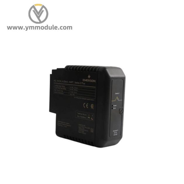 EMERSON KJ3204X1-BA1 12P3275X032 Series 2 Card - Industrial PLC Module