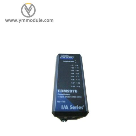 FOXBORO I/A Series FBM207B 16-Channel Isolated Input Module