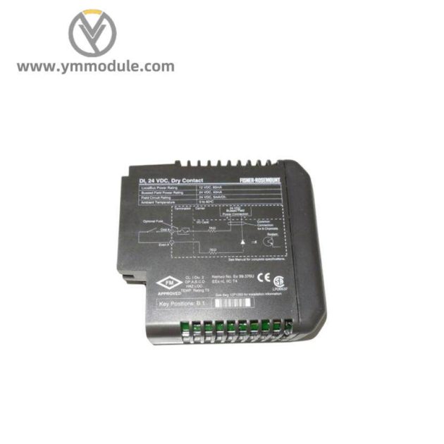 FISHER-ROSEMOUNT KJ3001X1-BB1 Industrial Interface Module