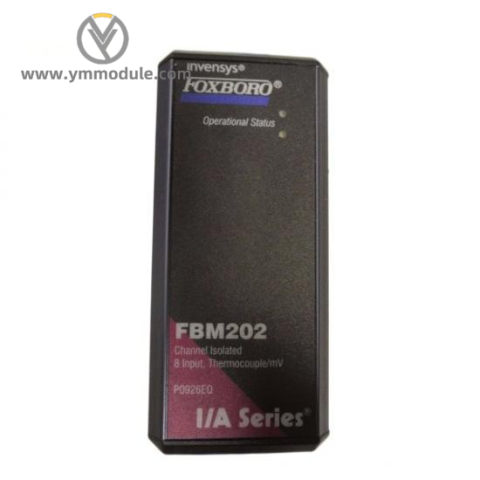 FOXBORO AD908AC FBM202 DCS Module: Advanced Control System Integration