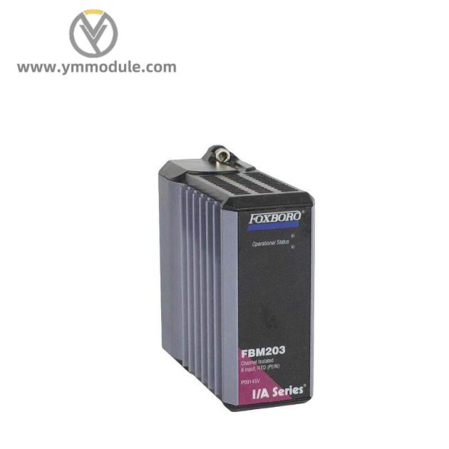 FOXBORO FBM203 I/O Module for Industrial Automation Control Systems