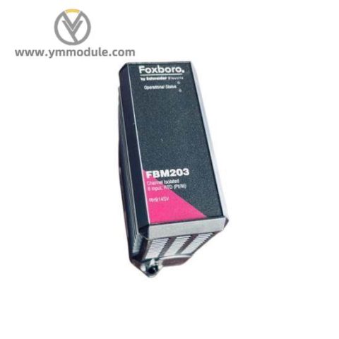 FOXBORO FBM203 I/O Module for Industrial Automation Control Systems