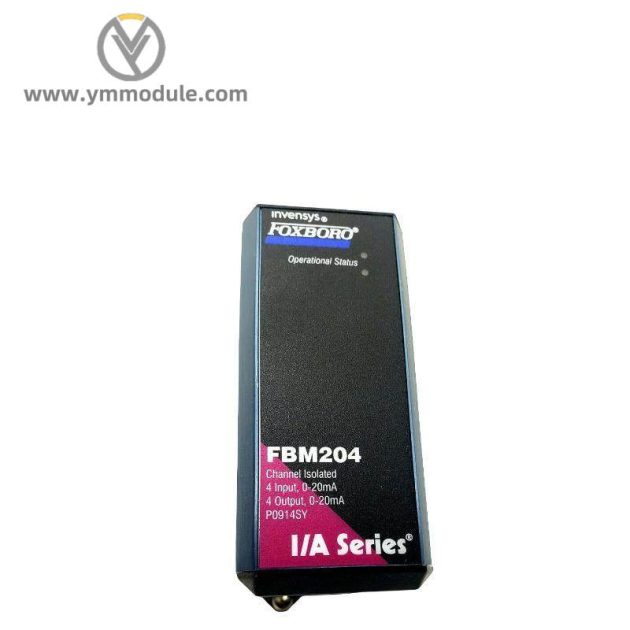 FOXBORO FBM204 Control Module for Industrial Automation