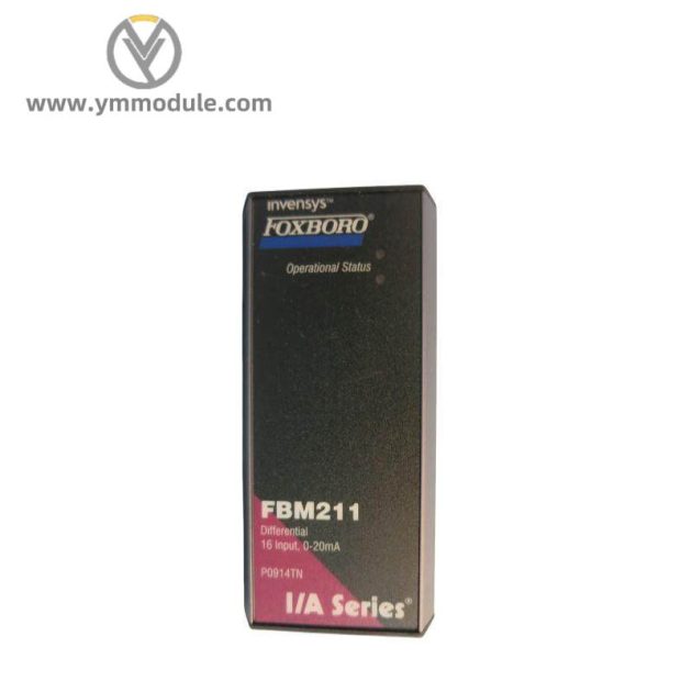 Foxboro FBM211 P0914TN Differential Input Module - Precision Control for Industrial Automation