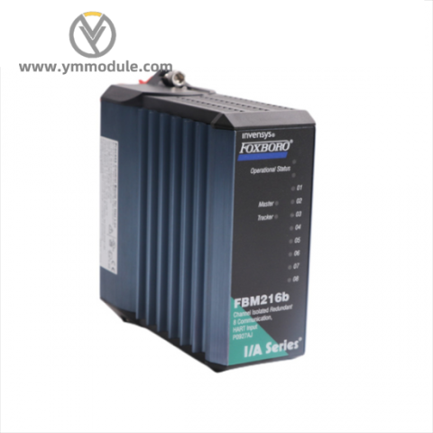 FOXBORO FBM216B P0927AJ: Redundant HART Communication Input Module for Advanced Process Control