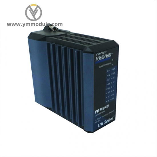 foxboro_fbm242_p0916ta_sf05074604_output_module.png FOXBORO FBM242 P0916TA SF05074604: Precision Output Module for Industrial Automation