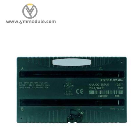 GE Fanuc IC200ALG326F Analog Output Module - High-Precision Control for Industrial Automation