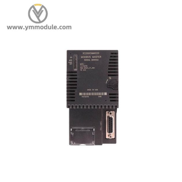 GE IC200CMM020: Modbus Master Module, Industrial Automation Innovation