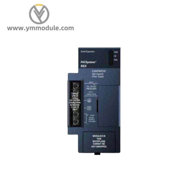 GE IC694PWR331: High-Power PLC Module for Industrial Control Systems