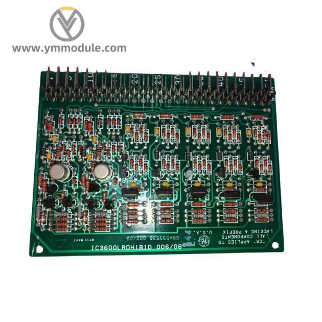 GE IS230SRTDH2A - Mark VI Board