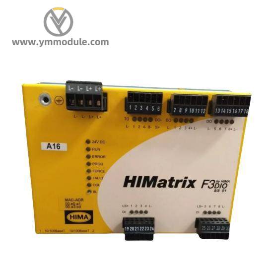 Hima F3 DIO 8/8 01 | Hiamtrix F3 DIO 8/8 01 | Control Module, Industrial Automation