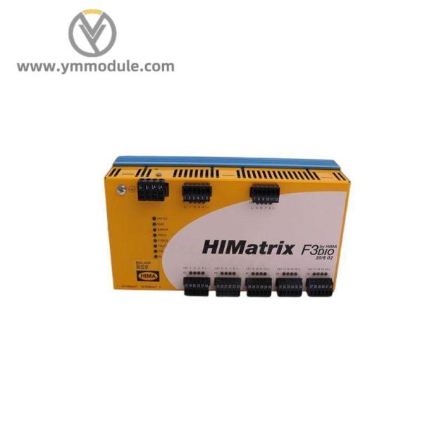 HIMA F3DIO20/802 - 8-channel Digital Input Module for Industrial Automation
