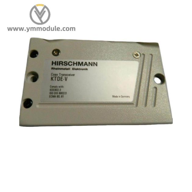 Hirschmann KTDE-V 943258-001 Coax Transceiver Module: Industrial Networking Solutions