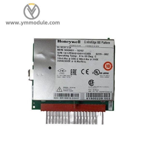 Honeywell 900H01-0202: Digital Output Relay Module, Control Precision at Your Fingertips