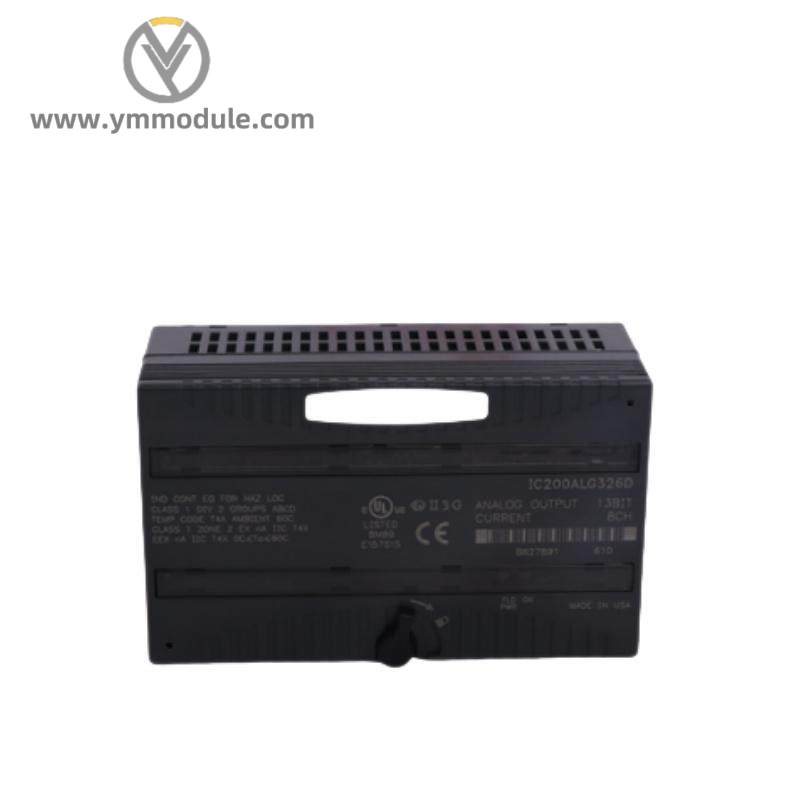 ic200alg326d_ge_analog_output_module.jpg GE IC200ALG326D Analog Output Module: Advanced Control Solution