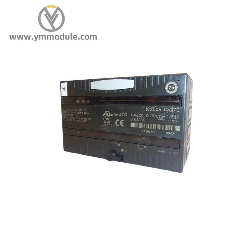 ic200alg327_ge_fanuc_analog_output_module.jpg GE Fanuc IC200ALG327: High Precision Analog Output Module for Industrial Automation
