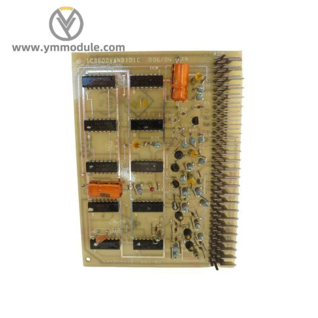 GE IC3600VANB1D1C: Advanced Control PLC Annunciator Board for Steam and Gas Turbines